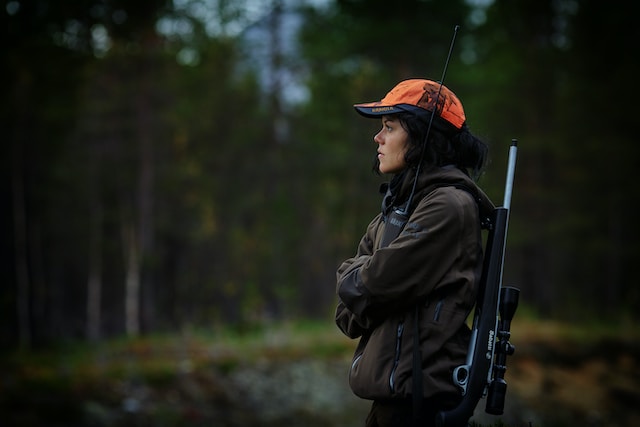Woman Hunter showing Conservation in Michigan
