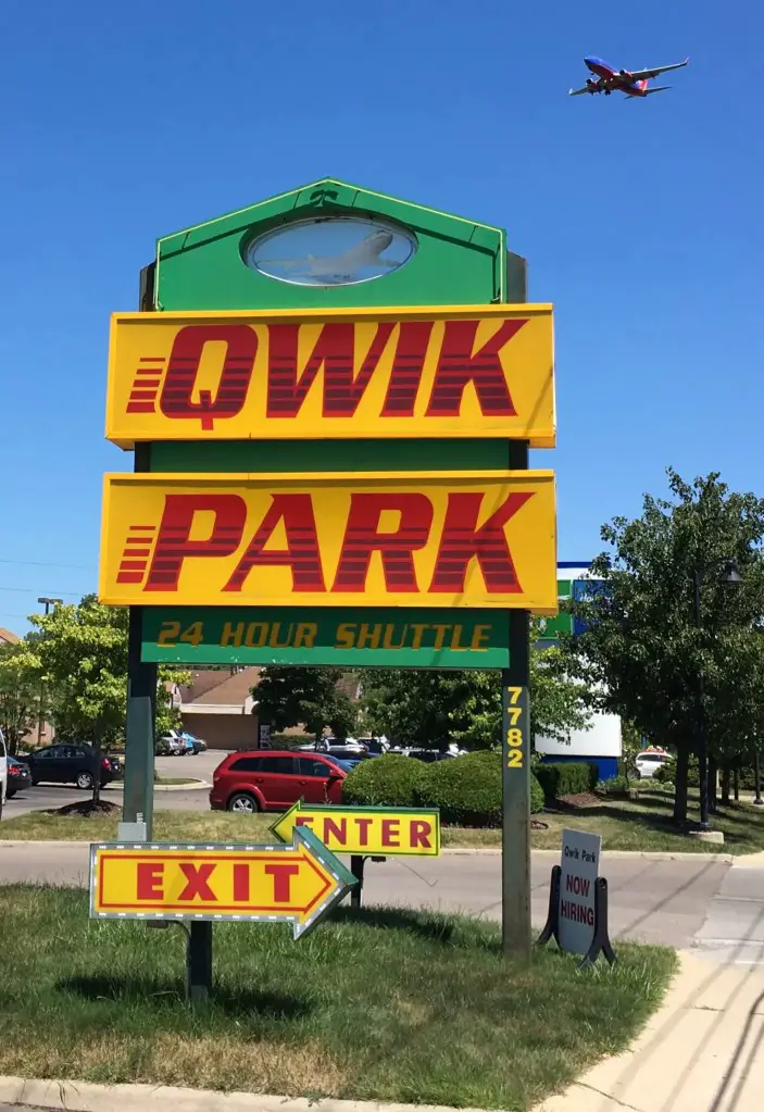 Qwik Park at DTW