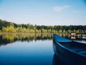 A picturesque view of one of the best inland lakes in northwest Michigan