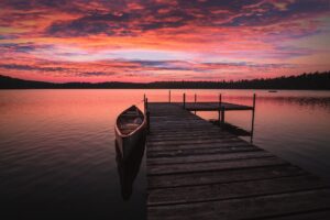 Boat Dock in Michigan
