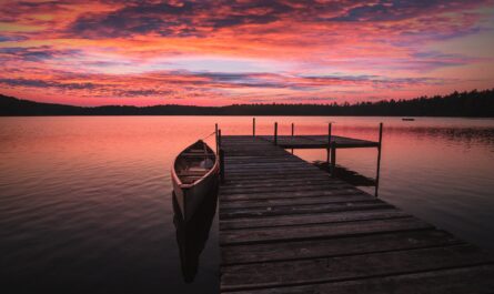 Boat Dock in Michigan