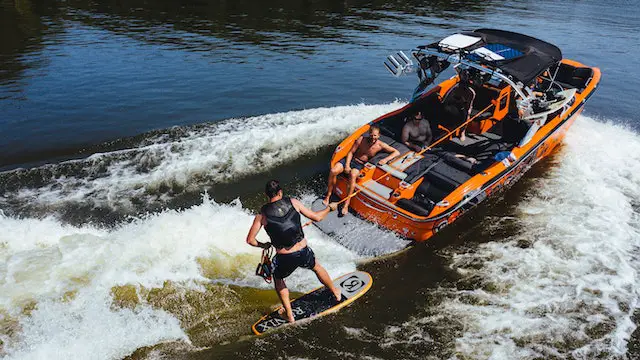 Wake Surfing in Michigan