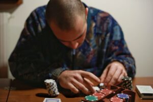 A vibrant display of Michigan Online Gaming, showcasing the excitement and culture of card games in the state.