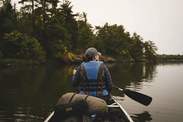 Canoeing in Voyager National Park Minnesota 