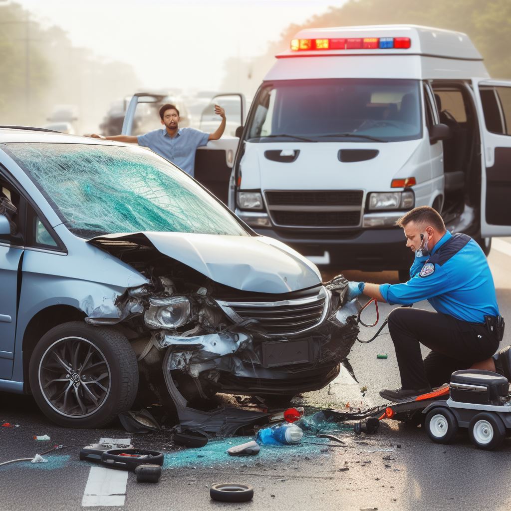 A personal injury accident
