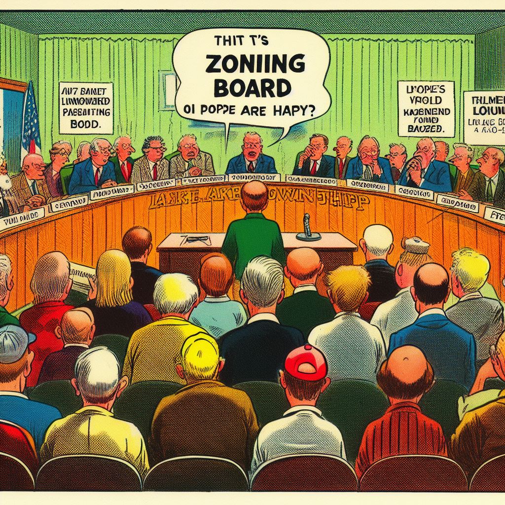 A satire look at the Zoning Comment Process