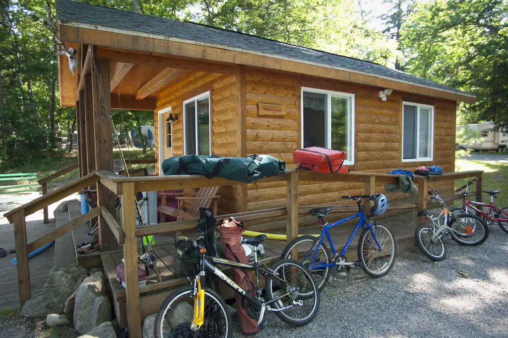 Cabins at Interlochen State Park
