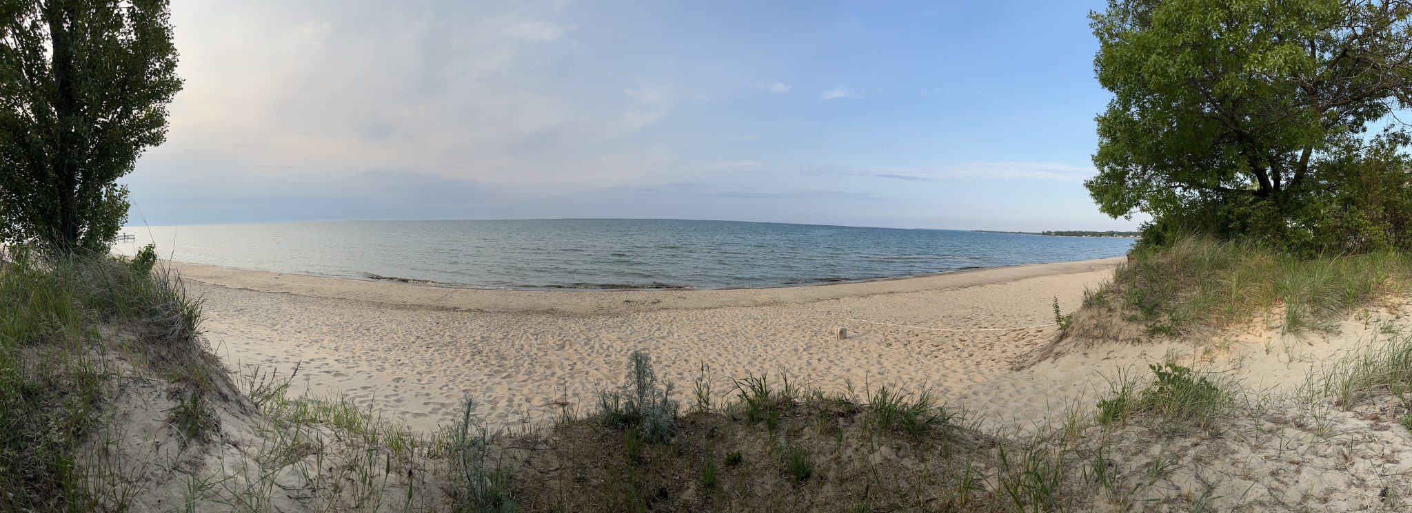 Lake Huron Beach Near Lexington MI