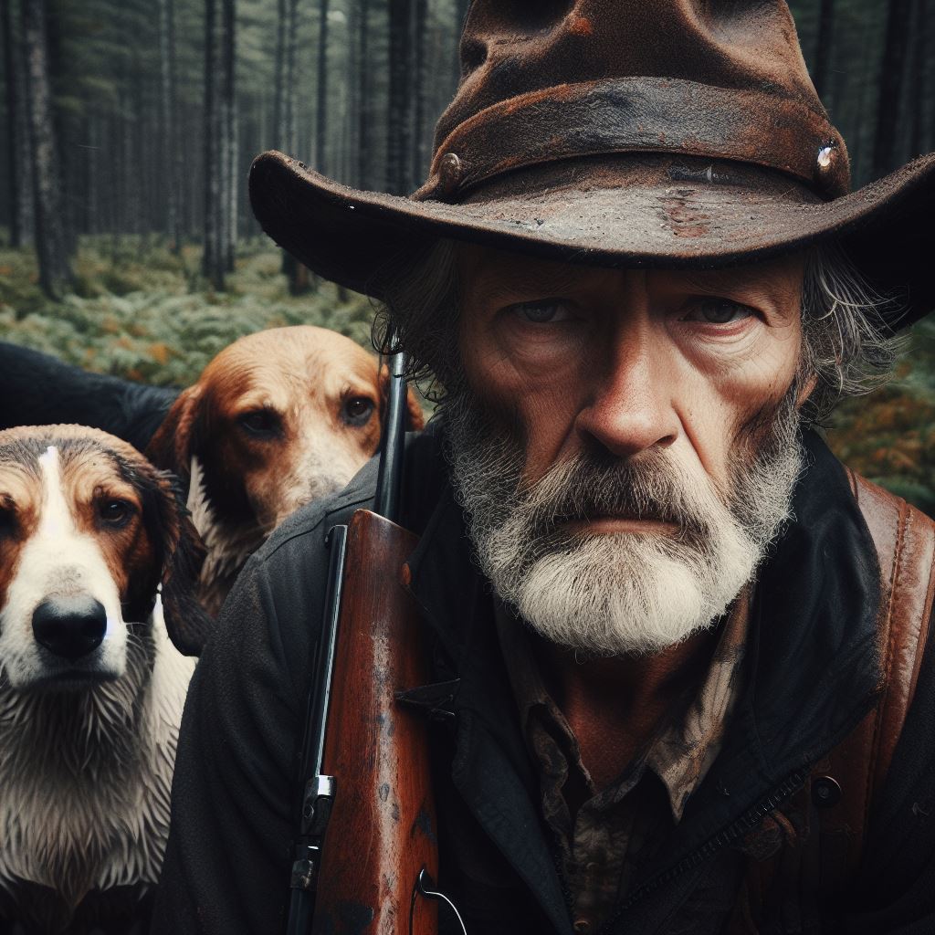 bear hunter with dogs - Michigan hunting news