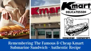 Cover for Kmart Submarine Sandwich