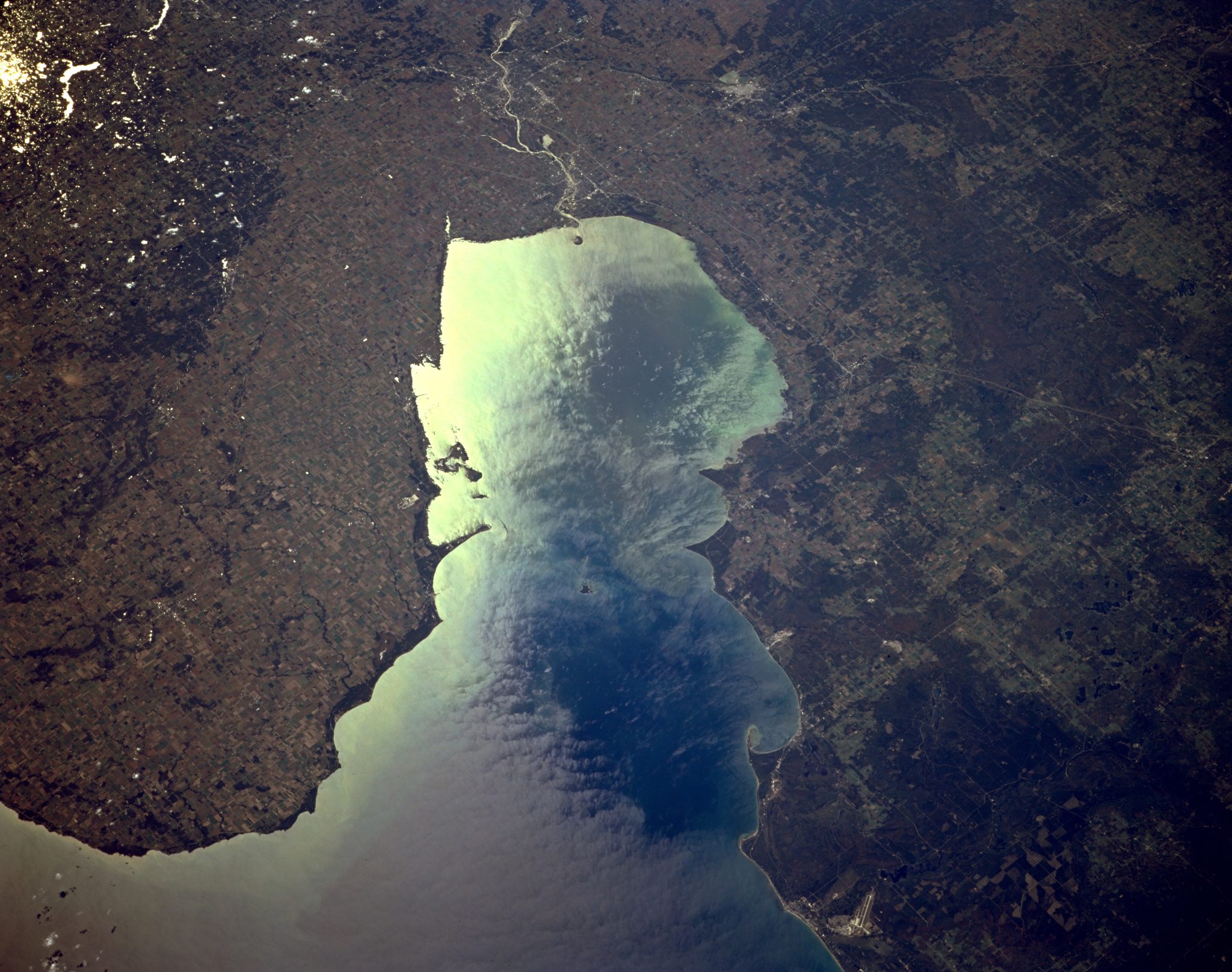 Saginaw Bay From Space