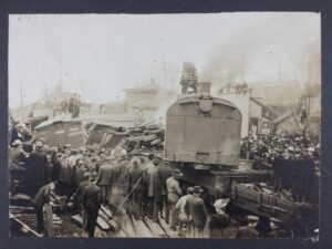 Wallace Circus Train Wreck