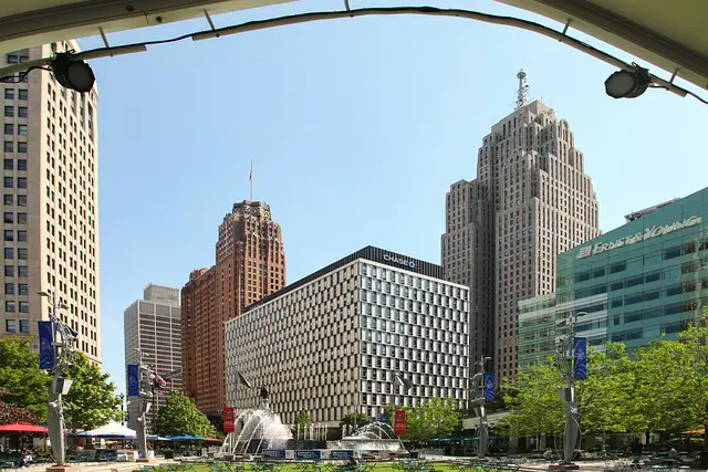 Campus Martius in Detroit