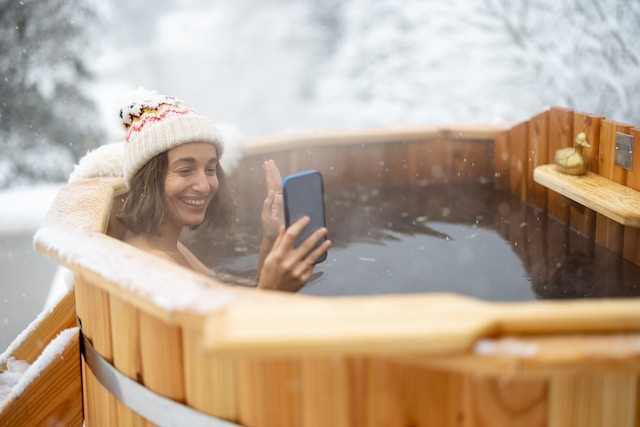 hot tub for winter