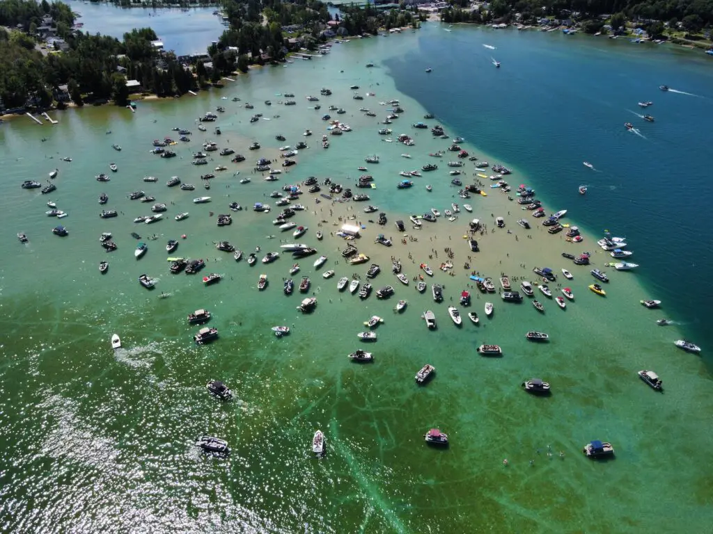 Torch Lake Sandbar