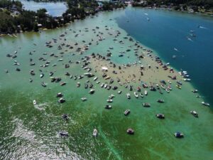 Torch Lake Sandbar
