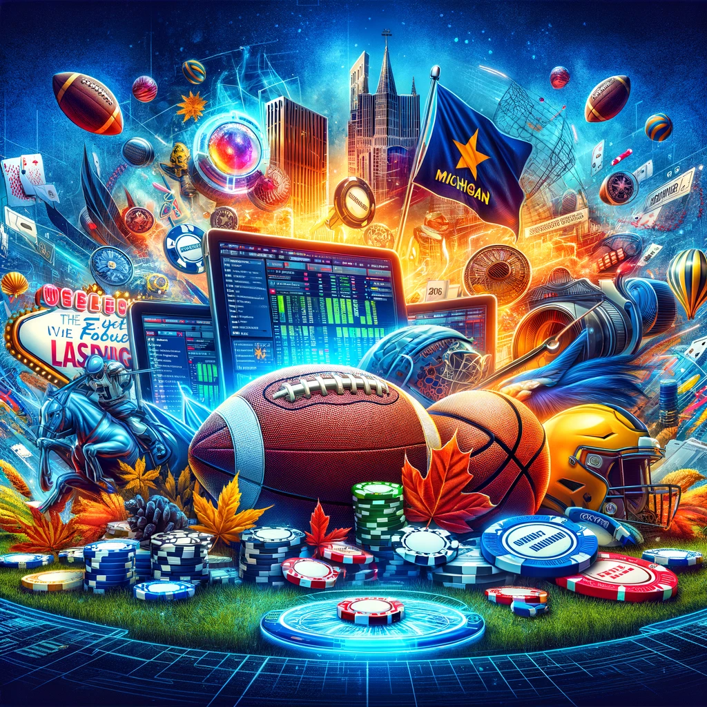 Featured image showcasing the excitement of Michigan Sportsbook Promos