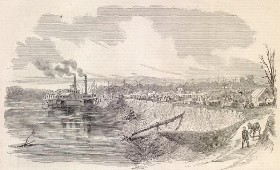 Hamburg Landing 1862