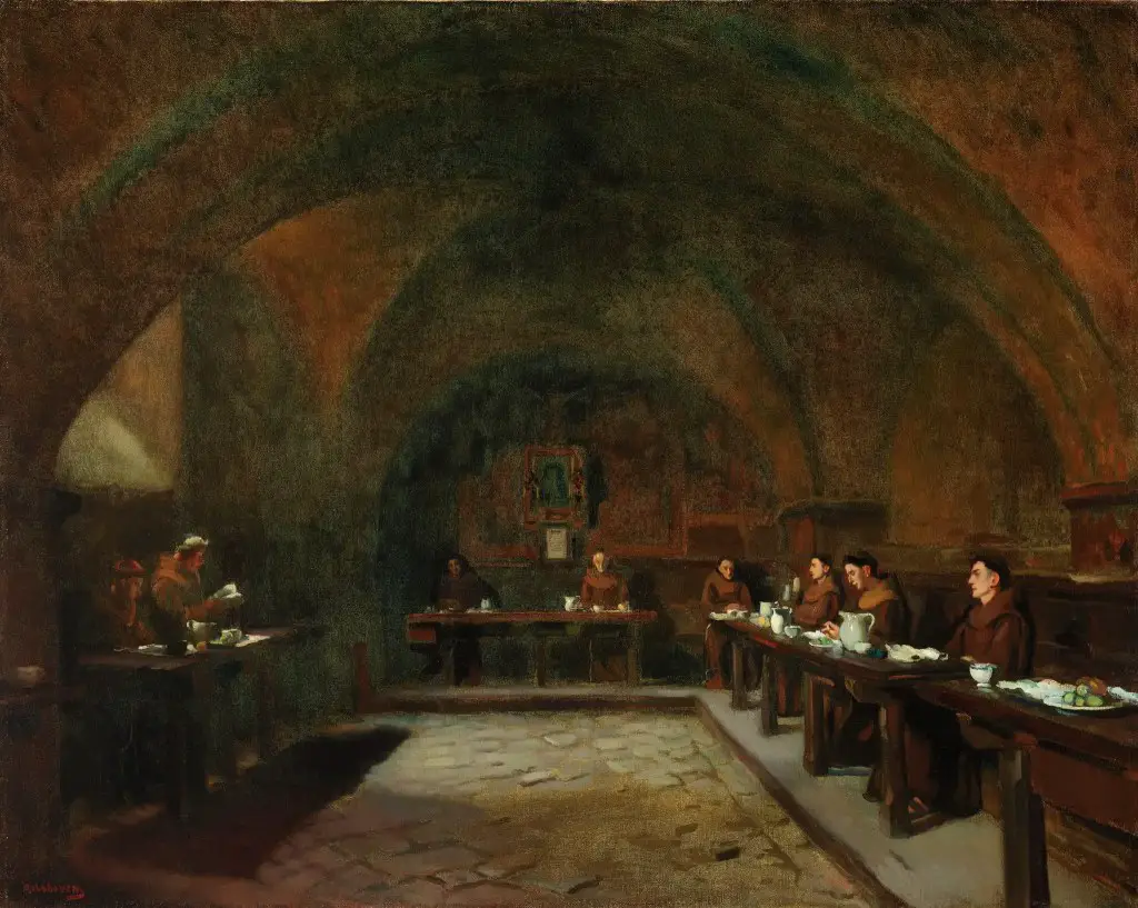 The Refectory of San Damiano, Assisi, ca. 1907 