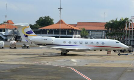 airplane at an airport