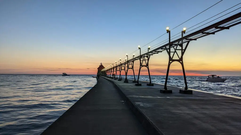 south haven pier and lighthouse michigan united states