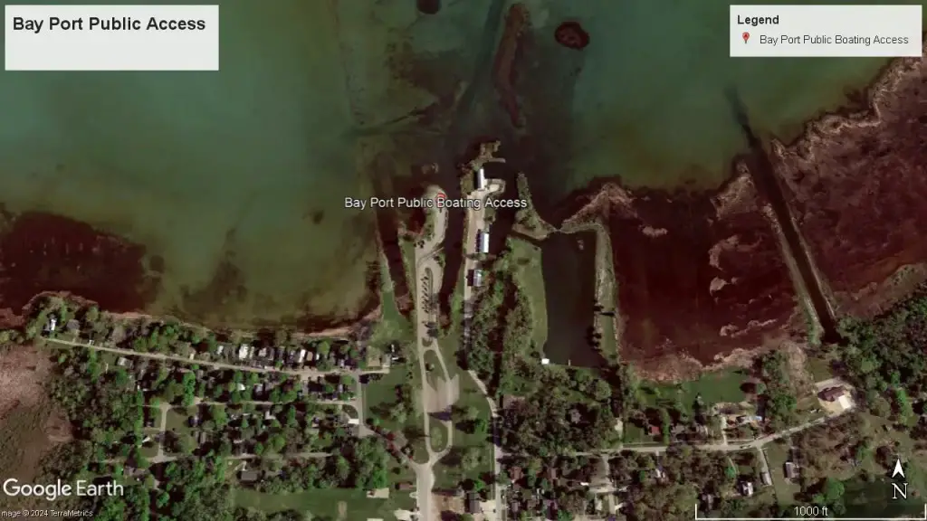 Bay Port Public Access - Google Earth