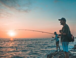 Shore Fishing on Saginaw Bay
