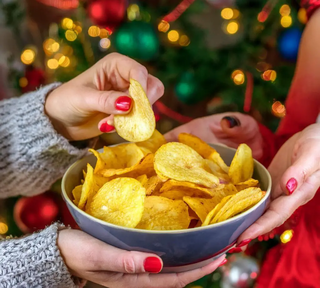 Sharing Homemade Michigan Potato Chips