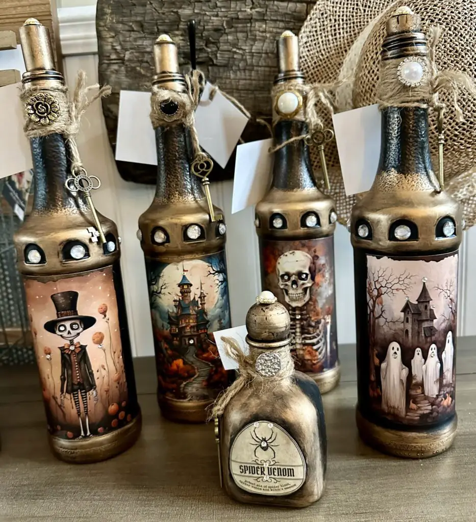 Make Your Own Poison Wine Bottle at Lemon Tree Marketplace