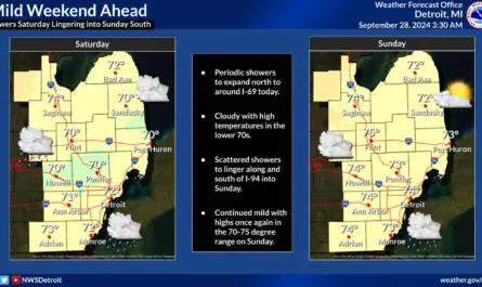 a screenshot of a weather map