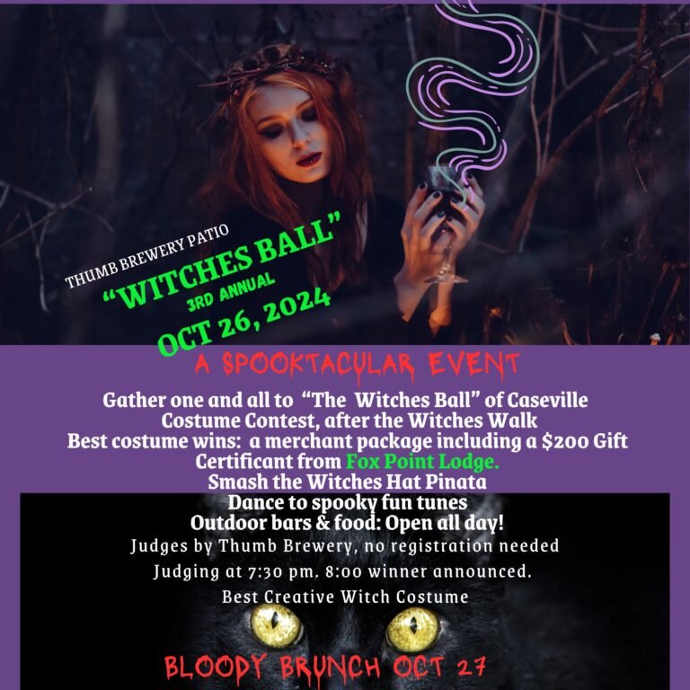 Caseville Witches Walk 2024: A Bewitching Weekend Awaits