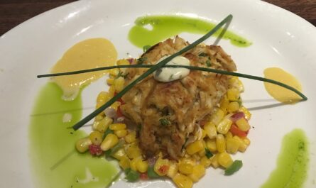 Michigan Sweet Corn and Whitefish Cakes