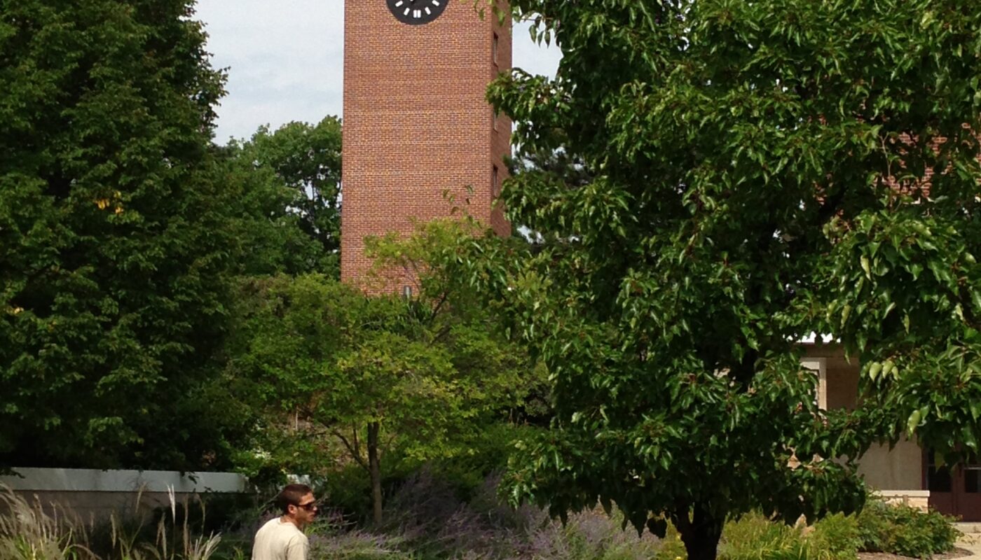 Clock Tower at Western Michigan University in Kalamazoo