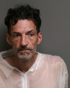 a mug shot of a man