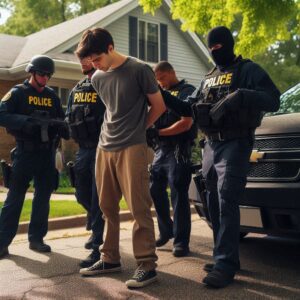 online threat arrest