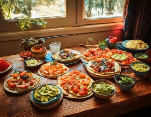 Greek Tostadas