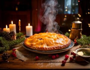 Tourtiere french-canadian meat pie
