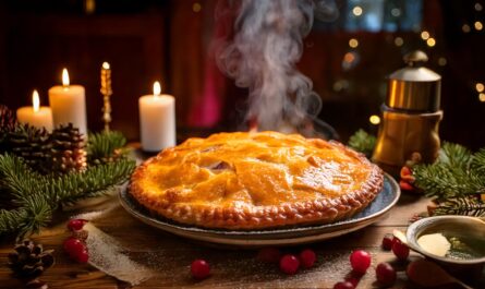 Tourtiere french-canadian meat pie