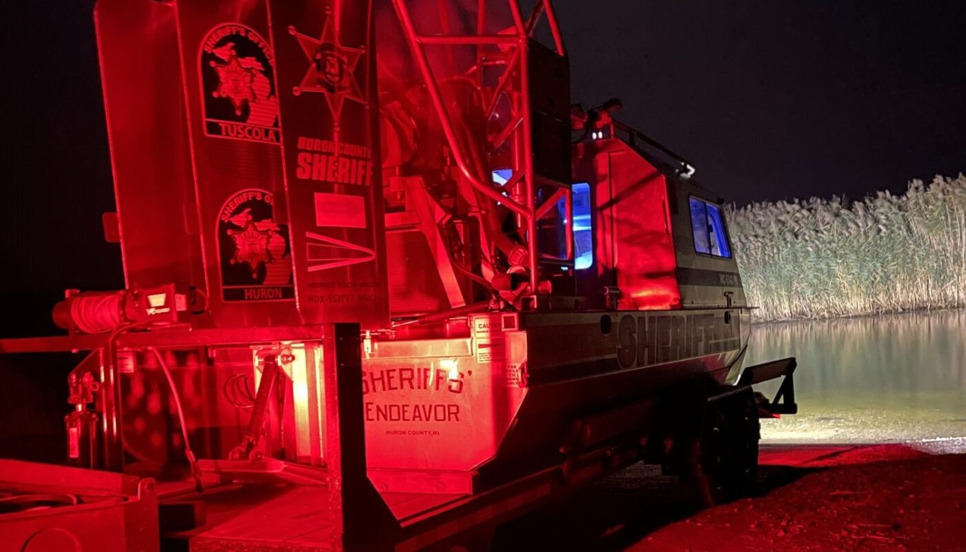 Huron County Sheriff Airboat