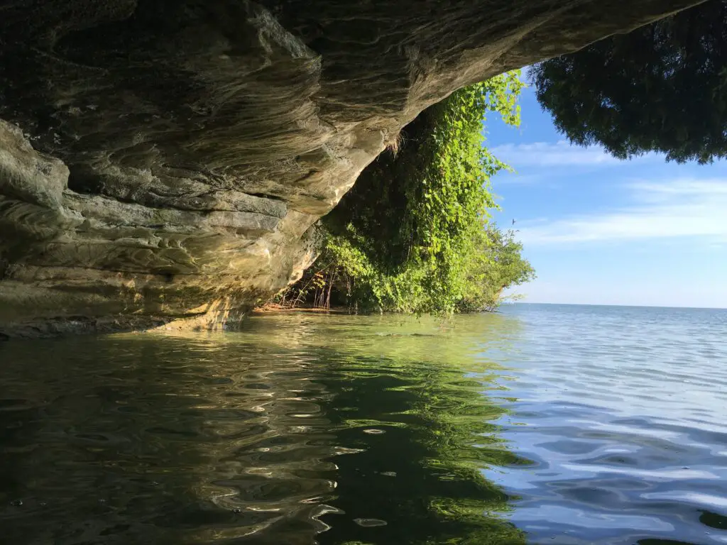 Caves At Turnip Rock