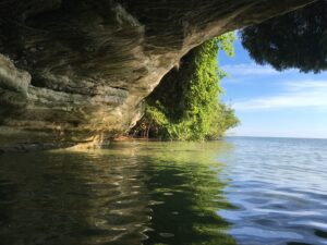Caves At Turnip Rock
