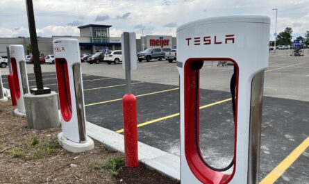 Meijer EV Charging Station in Bad Axe, Michigan