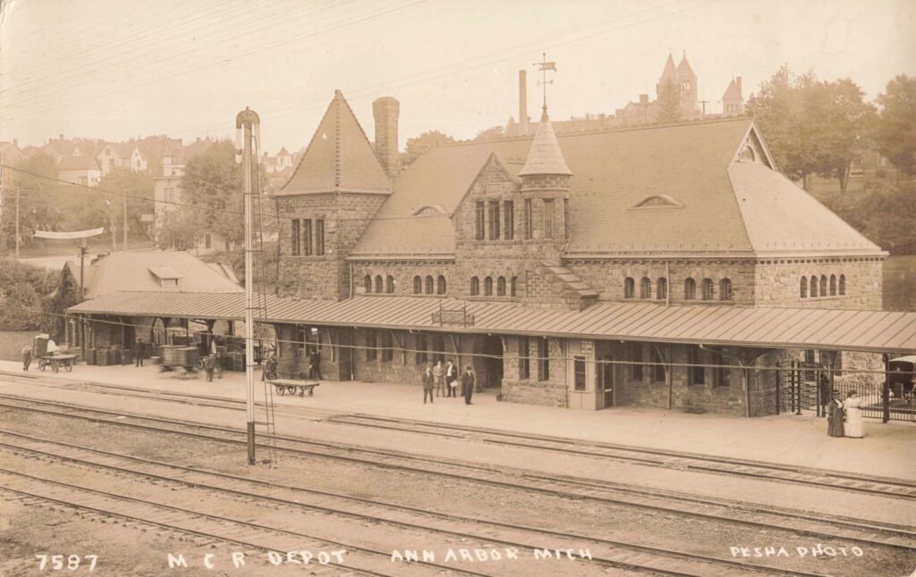 Michigan Centeral Railway Depot Became the Gandy Dancer Ann Arbor