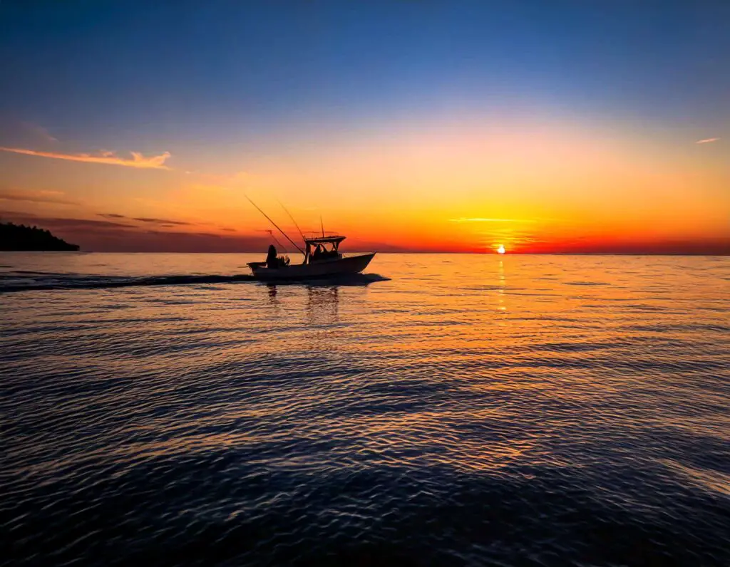 Fishing Boat at Sunrise - Great Lakes report