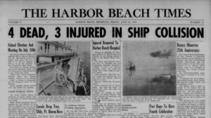 Lake Huron collision