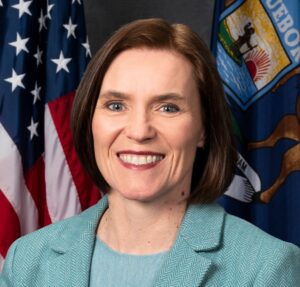 Senate Majority Leader Winnie Brinks (D-Grand Rapids)