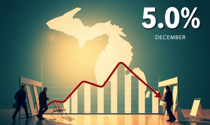 Michigan Jobless Rate Rises to 5.0% in December, Marking a Trend Shift