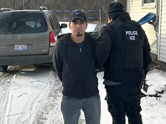 Arrest by ICE not in one of the sanctuary cities in Michigan