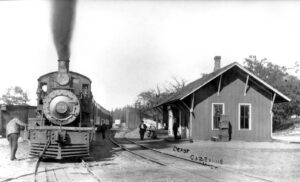 Caseville train depot