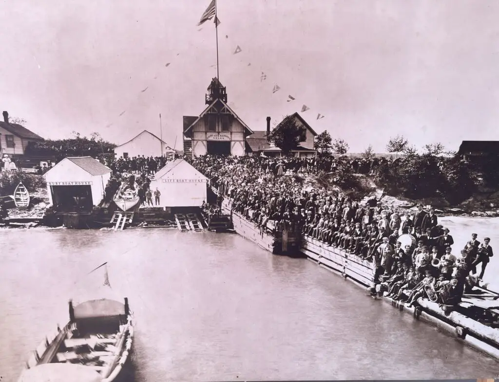 Pointe Aux Barques Life Saving Station - Courtesy Pointe Aux Barques Museum